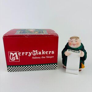 Merry Makers Dept 56 Sidney the Singer #9354-8 Original Box Monk Sing Porcelain